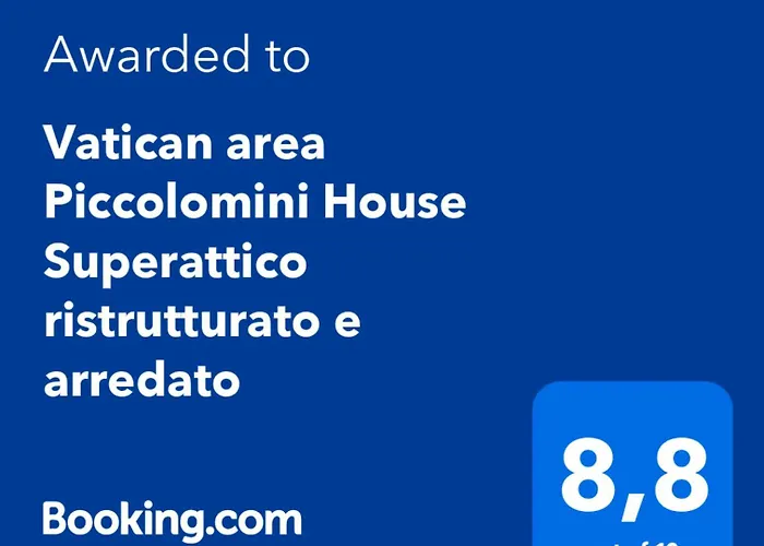 Vatican Area Piccolomini House Superattico Ristrutturato E Arredato Rzym